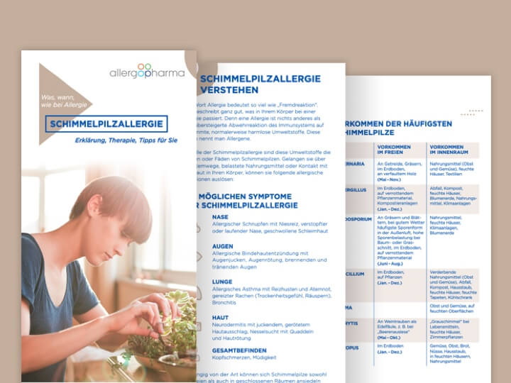 Schimmelpilzallergie Broschüre