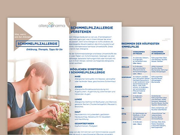 Schimmelpilzallergie Broschüre