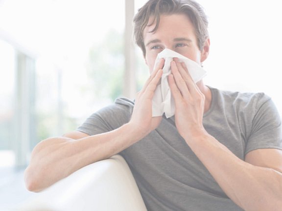 Symptome von Allergien